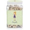 Custom Character (Woman) Dog Treat Jar (Personalized)