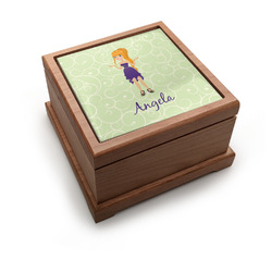 Custom Character (Woman) Pet Urn w/ Name or Text