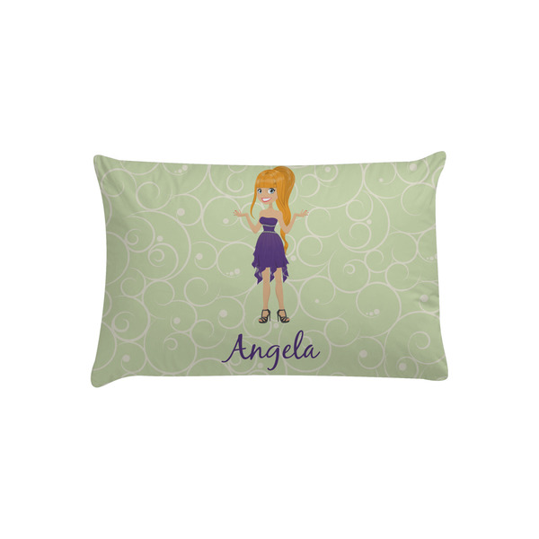 Custom Custom Character (Woman) Pillow Case - Toddler (Personalized)