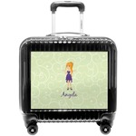 Custom Character (Woman) Pilot / Flight Suitcase (Personalized)