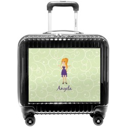 Custom Character (Woman) Pilot / Flight Suitcase (Personalized)