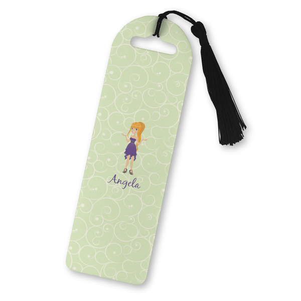 Custom Custom Character (Woman) Plastic Bookmark (Personalized)