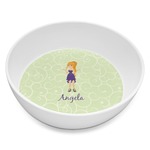 Custom Character (Woman) Melamine Bowl - 8 oz (Personalized)