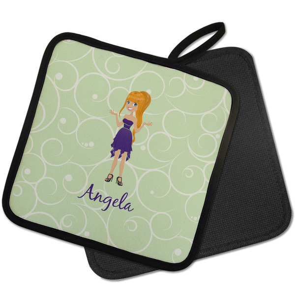 Custom Character (Woman) Pot Holders - PARENT MAIN