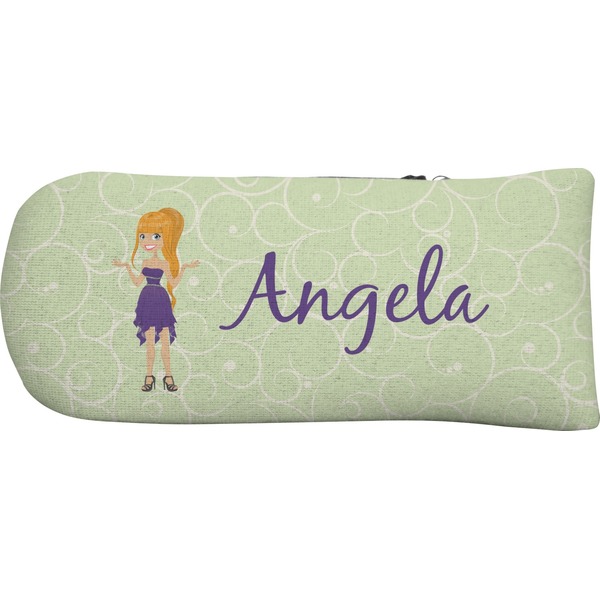 Custom Character (Woman) Putter Cover (Front)