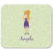 Custom Character (Woman) Rectangular Mouse Pad - APPROVAL