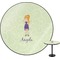 Custom Character (Woman) Round Table Top