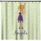 Custom Character (Woman) Shower Curtain (Personalized) (Non-Approval)