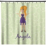 Custom Character (Woman) Shower Curtain (Personalized)