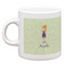 Custom Character (Woman) Single Shot Espresso Cup - Single Front