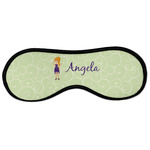 Custom Character (Woman) Sleeping Eye Masks - Large (Personalized)