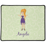 Custom Character (Woman) Large Gaming Mouse Pad - 12.5" x 10" (Personalized)