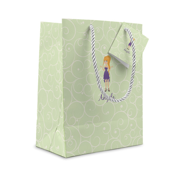 Custom Custom Character (Woman) Small Gift Bag (Personalized)