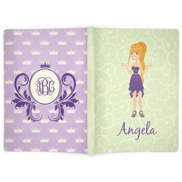 Custom Character (Woman) Soft Cover Journal - Apvl