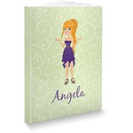 Custom Character (Woman) Softbound Notebook (Personalized)