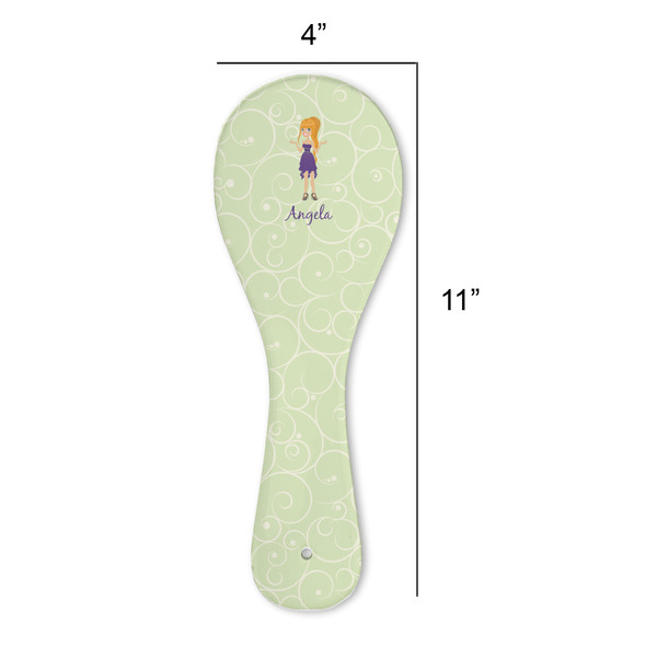 Custom Character (Woman) Spoon Rest Trivet - APPROVAL