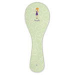 Custom Character (Woman) Ceramic Spoon Rest (Personalized)