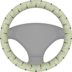 Custom Character (Woman) Steering Wheel Cover