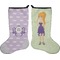 Custom Character (Woman) Holiday Stocking - Double-Sided - Neoprene (Personalized)