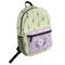 Custom Character (Woman) Student Backpack Front