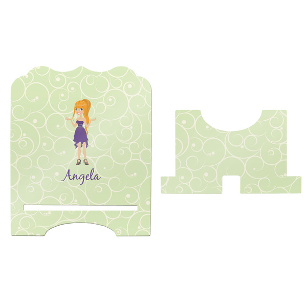 Custom Character (Woman) Stylized Tablet Stand - Apvl