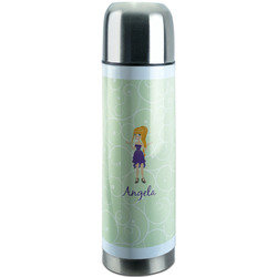 Custom Character (Woman) Stainless Steel Thermos (Personalized)