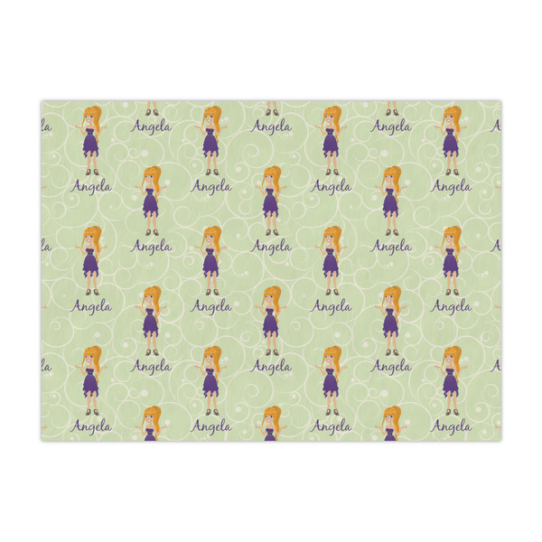 Custom Custom Character (Woman) Tissue Paper Sheets (Personalized)