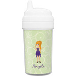 Custom Character (Woman) Sippy Cup (Personalized)