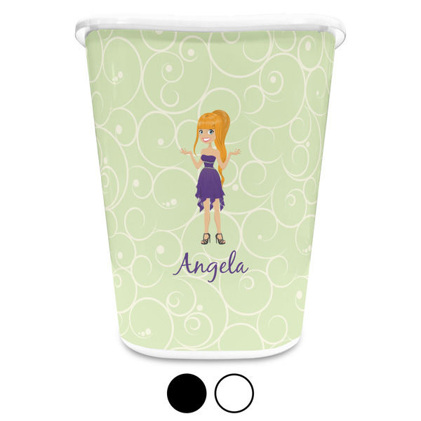 Custom Character (Woman) Trash Can Aggregate