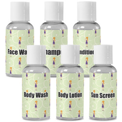 Custom Character (Woman) Travel Bottles (Personalized)