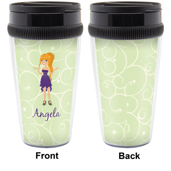Custom Character (Woman) Travel Mug Approval (Personalized)