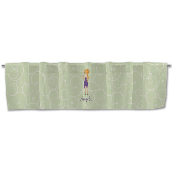 Custom Character (Woman) Valance - Front