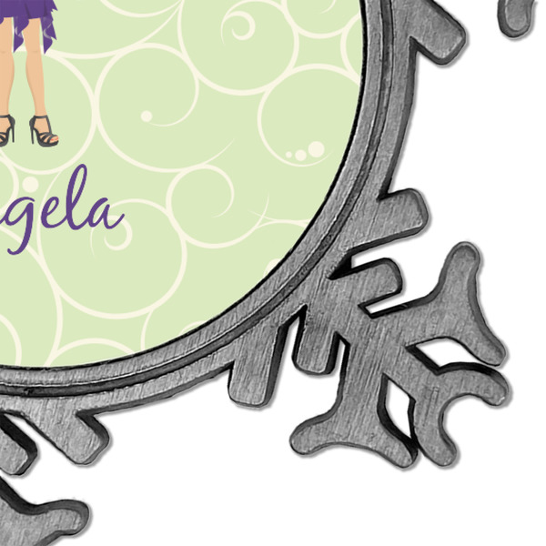 Custom Character (Woman) Vintage Snowflake - Detail