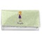Custom Character (Woman) Vinyl Checkbook Cover (Personalized)