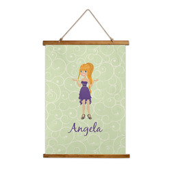 Custom Character (Woman) Wall Hanging Tapestry (Personalized)