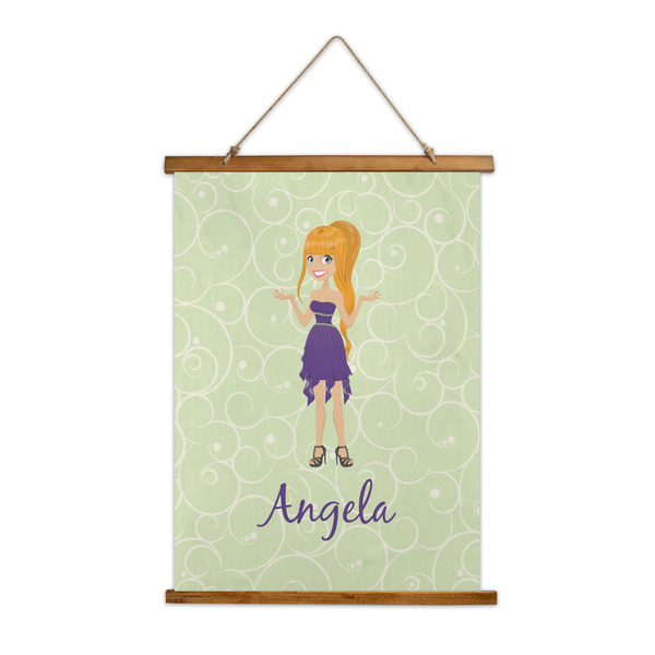 Custom Custom Character (Woman) Wall Hanging Tapestry (Personalized)