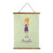 Custom Character (Woman) Wall Hanging Tapestry (Personalized)