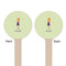 Custom Character (Woman) Wooden 6" Stir Stick - Round - Double Sided - Front & Back