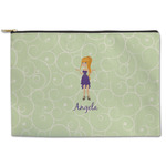 Custom Character (Woman) Zipper Pouch (Personalized)