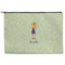 Custom Character (Woman) Zipper Pouch - Large - 12.5"x8.5" (Personalized)