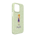 Custom Character (Woman) iPhone Case - Plastic - iPhone 13 (Personalized)