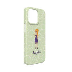 Custom Character (Woman) iPhone Case - Plastic - iPhone 13 Mini (Personalized)
