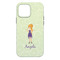 Custom Character (Woman) iPhone 13 Pro Max Tough Case - Back