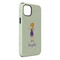 Custom Character (Woman) iPhone 14 Plus Tough Case - Angle
