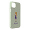 Custom Character (Woman) iPhone 14 Pro Max Case - Angle