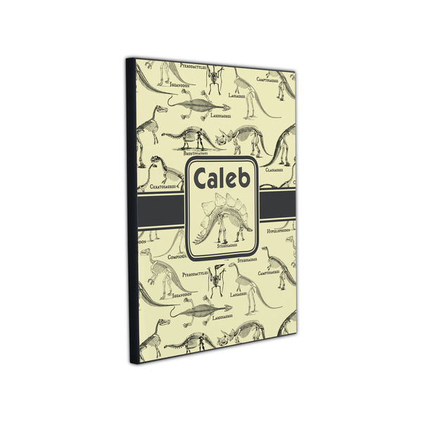 Dinosaur Skeletons 11x14 Wood Print - Angle View