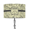 Dinosaur Skeletons 12" Drum Lamp Shade - Fabric (Personalized)