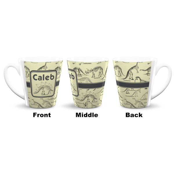 Dinosaur Skeletons 12 Oz Latte Mug - Approval