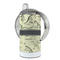 Dinosaur Skeletons 12 oz Stainless Steel Sippy Cups - FULL (back angle)