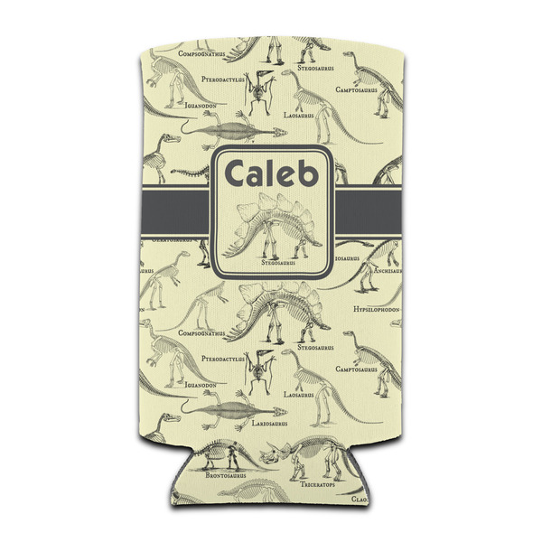Custom Dinosaur Skeletons Can Cooler (tall 12 oz) (Personalized)